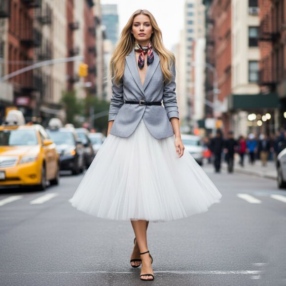 Zara Basic Tailored Grey Blazer | One Button | Fitted Classic Jacket - Picture 8 of 16